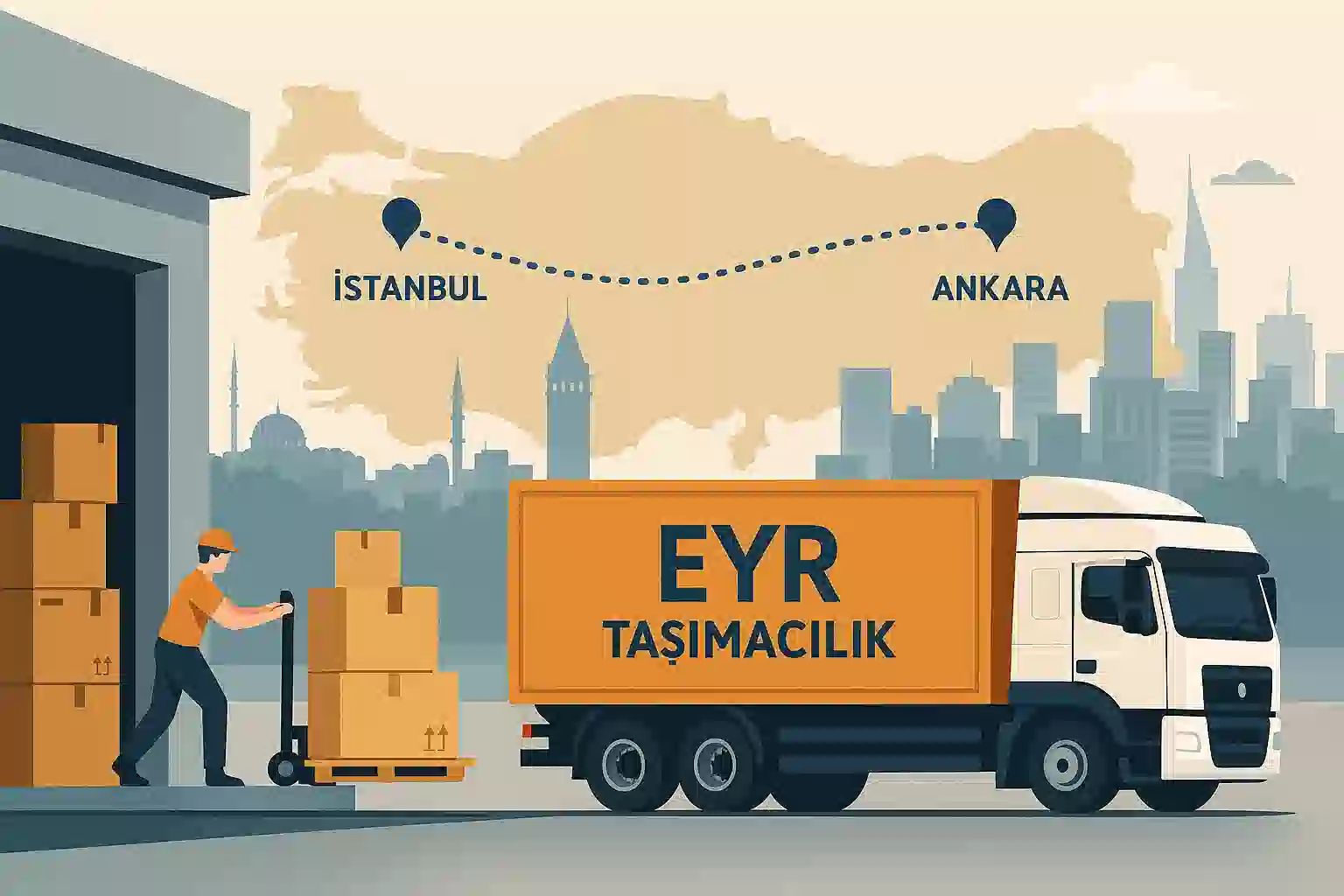İstanbul Ankara Parsiyel Taşımacılık 01