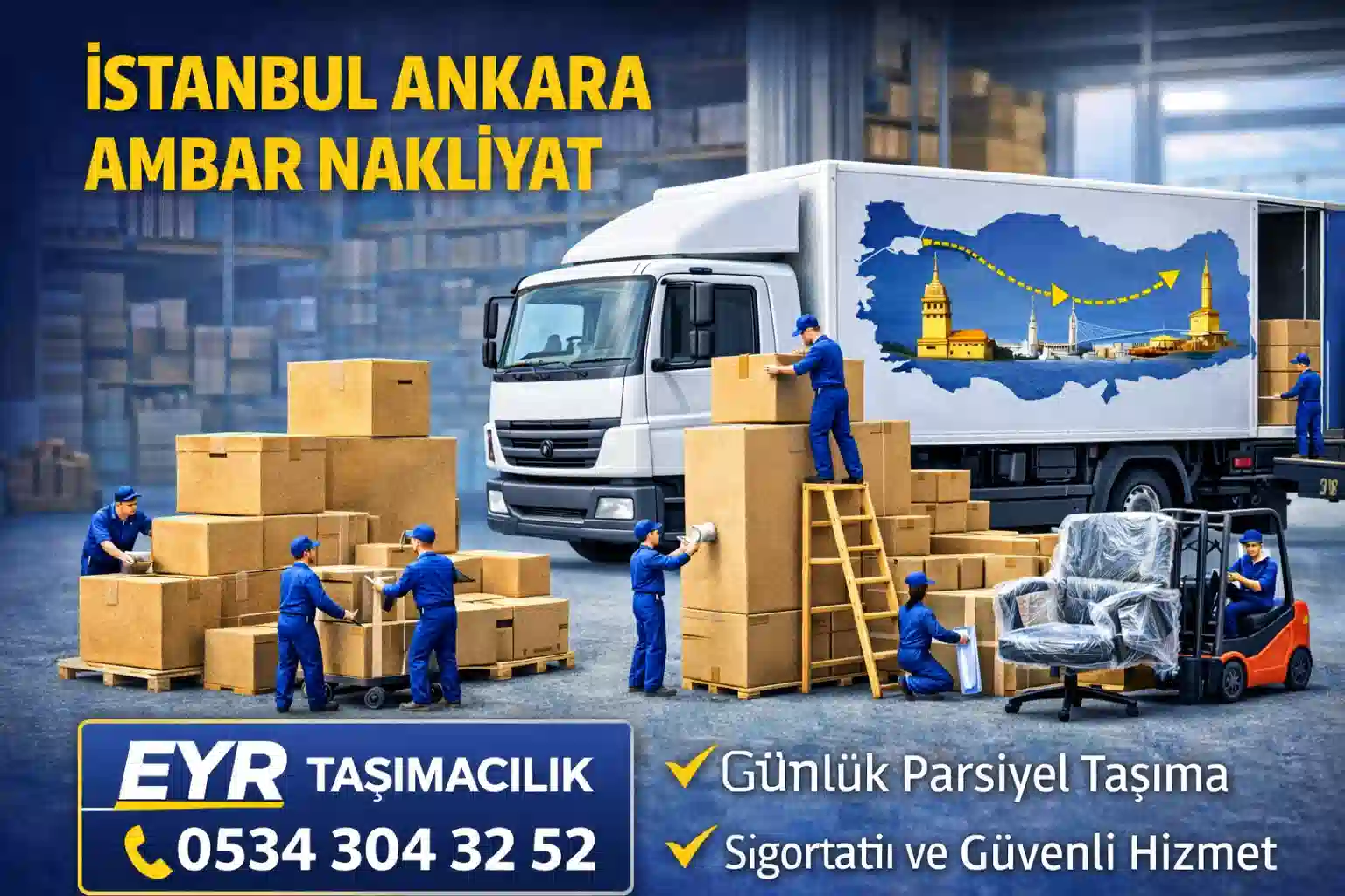 Ankara İstanbul Fabrika Yükü